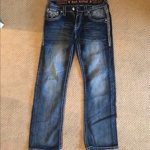 Rick Revival terry relaxed straight 31”